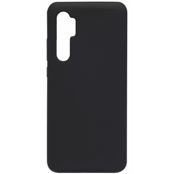 Evelatus Xiaomi Mi Note 10 Lite Custodia in silicone Nano Soft Touch TPU Nera