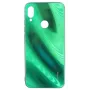 Evelatus Xiaomi Note 7 Water Ripple Full Color Electroplating Custodia in vetro temperato Verde
