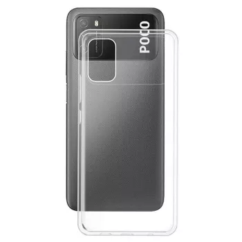 Evelatus Custodia in silicone trasparente per Xiaomi POCO M3 1,5mm TPU trasparente