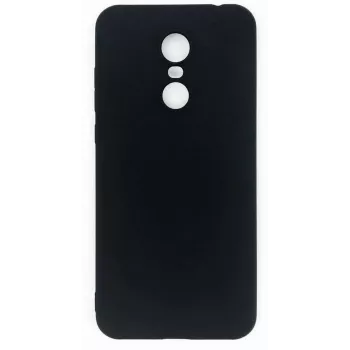 Evelatus Xiaomi Redmi 5 Plus Cover in silicone nano soft touch TPU nero