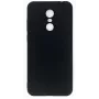 Evelatus Xiaomi Redmi 5 Plus Cover in silicone nano soft touch TPU nero