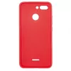 Evelatus Xiaomi Redmi 6 custodia in silicone Nano Soft Touch TPU rossa