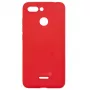 Evelatus Xiaomi Redmi 6 custodia in silicone Nano Soft Touch TPU rossa