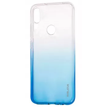 Evelatus Custodia TPU Xiaomi Redmi 7 con effetto sfumato blu