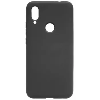 Evelatus Xiaomi Redmi 7 Custodia in silicone nano Soft Touch TPU nera