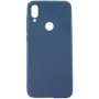 Evelatus Xiaomi Redmi 7 custodia in silicone Nano Soft Touch TPU blu scuro