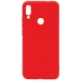 Evelatus Xiaomi Redmi 7 Custodia in nano silicone Soft Touch TPU rossa