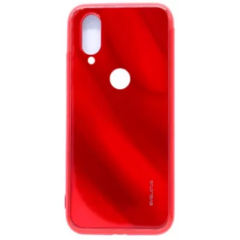 Evelatus Xiaomi Redmi 7 Water Ripple Full Color Electroplating cover in vetro temperato rossa