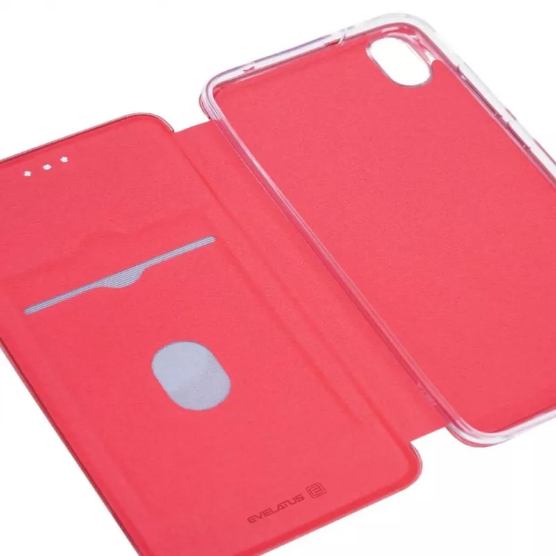 Evelatus custodia a libro per Xiaomi Redmi 7A rosso vino