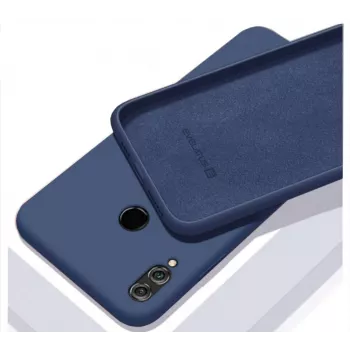 Evelatus Xiaomi Redmi 7a Custodia in silicone Nano Soft Touch TPU blu scuro