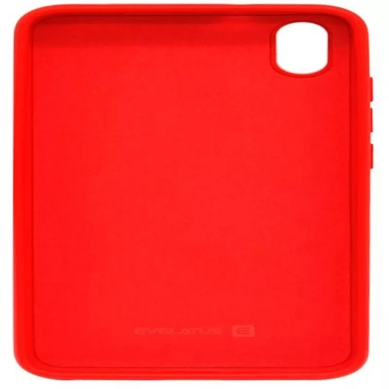 Evelatus Xiaomi Redmi 7a Custodia in silicone nano Soft Touch TPU rossa