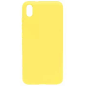 Evelatus custodia in silicone nano per Xiaomi Redmi 7A Soft Touch TPU giallo