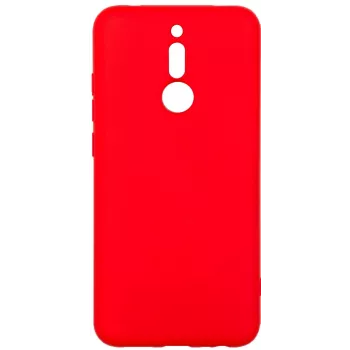 Evelatus Xiaomi Redmi 8 Custodia in silicone nano Soft Touch TPU rossa
