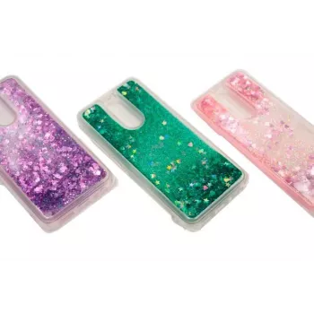 Evelatus Xiaomi Redmi 8 Shining Quicksand Case Viola