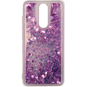 Evelatus Xiaomi Redmi 8 Shining Quicksand Case Viola
