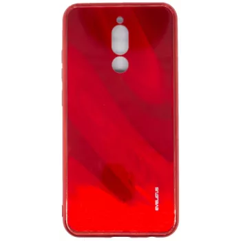 Evelatus Xiaomi Redmi 8 Water Ripple Full Color Electroplating cover in vetro temperato rossa