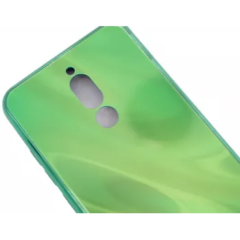 Evelatus Xiaomi Redmi 8 Pellicola Protettiva in Vetro Temperato Water Ripple Full Color Placcatura Verde