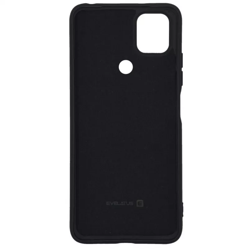 Evelatus Xiaomi Redmi 9C / 10A 4G custodia in silicone nano soft touch TPU nera