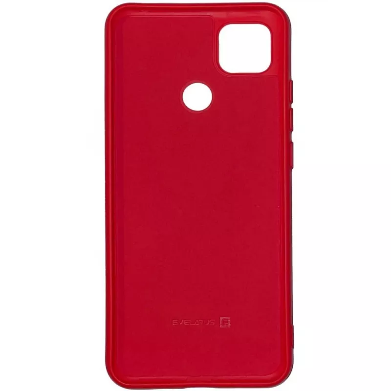 Evelatus custodia in silicone nano soft touch TPU per Xiaomi Redmi 9C / 10A 4G rossa