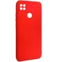 Evelatus Custodia in silicone Soft Touch per Xiaomi Redmi 9C / 10A rossa