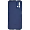 Evelatus Xiaomi Redmi 9T custodia in silicone nano Soft Touch TPU blu
