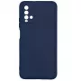 Evelatus Xiaomi Redmi 9T custodia in silicone nano Soft Touch TPU blu