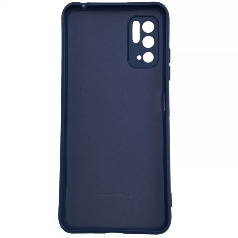 Evelatus Xiaomi Redmi Note 10 5G Custodia in silicone Nano Soft Touch TPU blu