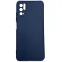 Evelatus Xiaomi Redmi Note 10 5G Custodia in silicone Nano Soft Touch TPU blu