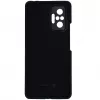 Evelatus Xiaomi Redmi Note 10 Pro Custodia in silicone Soft Touch Premium Nera