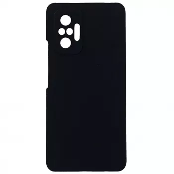 Evelatus Xiaomi Redmi Note 10 Pro Custodia in silicone Soft Touch Premium Nera
