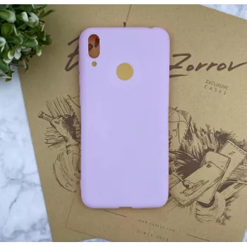 Evelatus custodia in silicone nano per Xiaomi Redmi Note 7 Soft Touch TPU blu