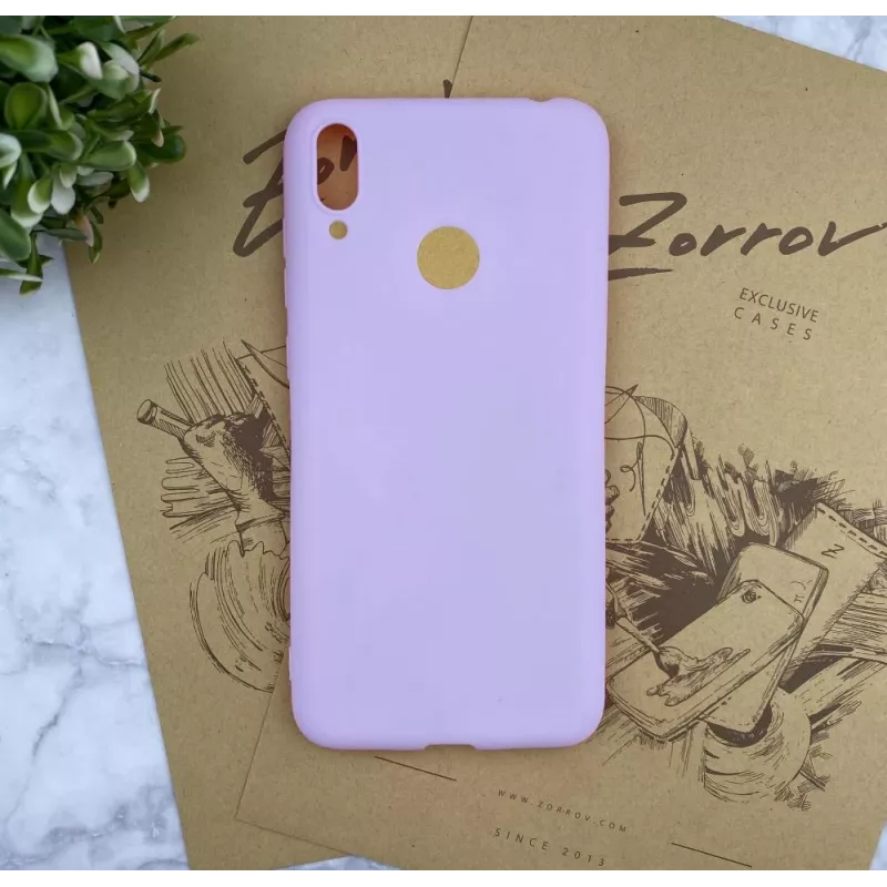 Evelatus custodia in silicone nano per Xiaomi Redmi Note 7 Soft Touch TPU blu