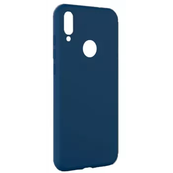 Evelatus Xiaomi Redmi Note 7 Custodia in silicone nano Soft Touch TPU blu scuro