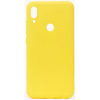 Evelatus Xiaomi Redmi Note 7 Custodia in silicone nano Soft Touch TPU gialla