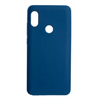 Evelatus Xiaomi Redmi Note 7 Custodia in silicone blu notte