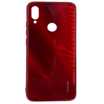 Evelatus Xiaomi Redmi Note 7 vetro temperato water ripple full color electroplating rosso