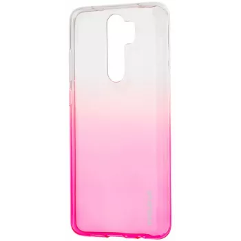 Evelatus Xiaomi Redmi Note 8 Pro Cover TPU gradient rosso rosa