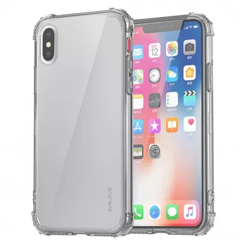 Evelatus Xiaomi Redmi Note 8 / Redmi Note 8 2021 Custodia in silicone militare shockproof TPU Nero