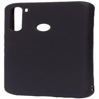 Evelatus Xiaomi Redmi Note 8 / Redmi Note 8 2021 custodia in silicone nano soft touch TPU nera