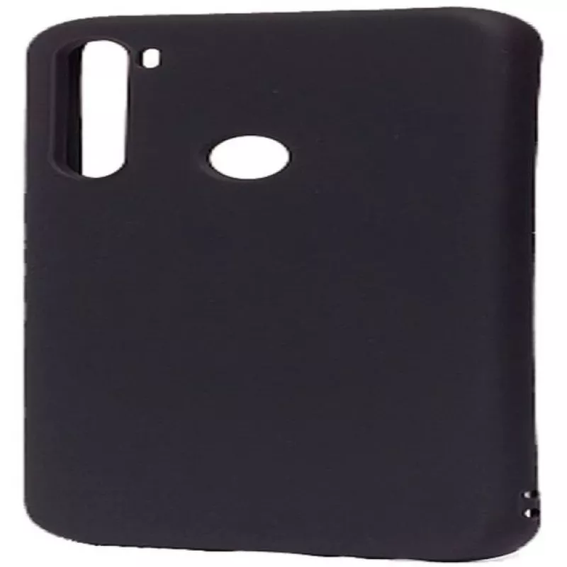 Evelatus Xiaomi Redmi Note 8 / Redmi Note 8 2021 custodia in silicone nano soft touch TPU nera