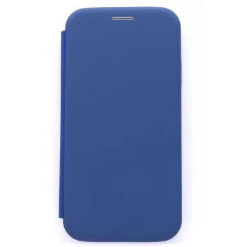 Evelatus Xiaomi Redmi Note 9 custodia a libro blu scuro