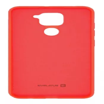 Evelatus Custodia in silicone Nano Soft Touch TPU per Xiaomi Redmi Note 9 rossa