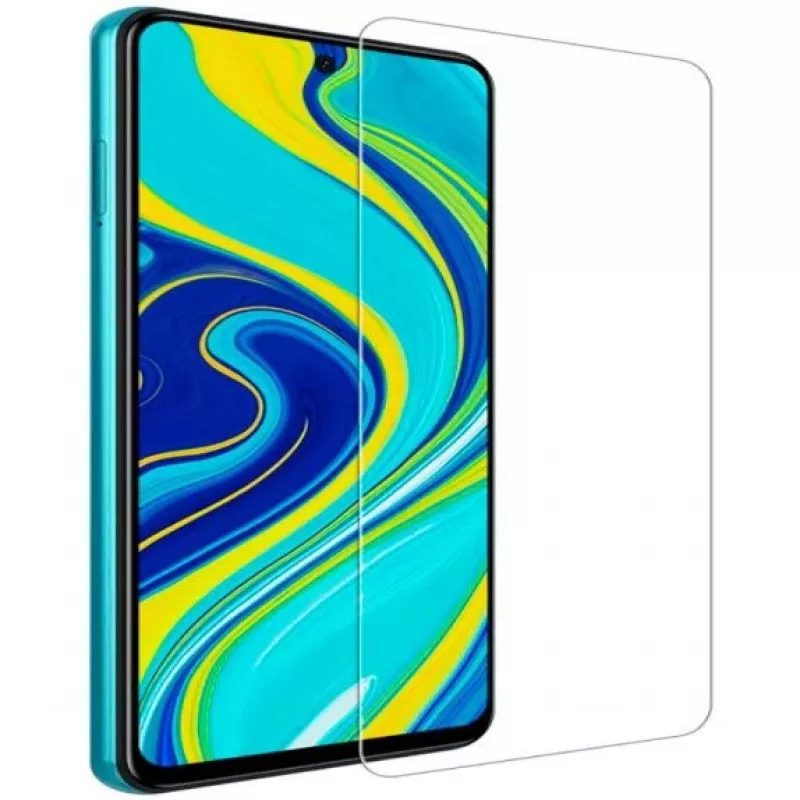Evelatus Xiaomi Redmi Note 9 Pro / Note 9S pellicola protettiva per display piatta trasparente 0,33 mm in vetro temperato con colla giapponese, antistatica