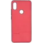 Evelatus Custodia in TPU per Xiaomi Redmi S2 1 con piastra in metallo (compatibile con supporto magnetico) rossa
