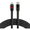 everActive CBB-1CIR cavo USB-C a Lightning RGB LED 1 m 27W PD nero
