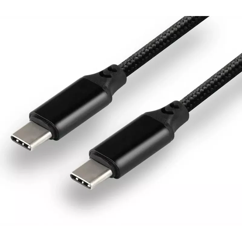 everActive CBB-1PD3 cavo USB-C a USB-C 1m PD 60W 3A nero