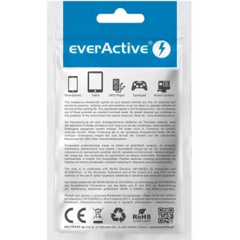 everActive CBB-2PDR cavo USB-C a USB-C RGB LED intrecciato 2 m 3A 60W nero