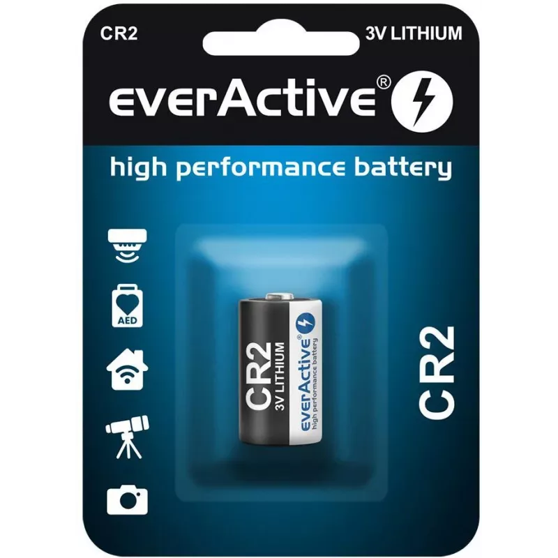 everActive batteria al litio CR2 3V 850mAh (confezione da 1 blister)