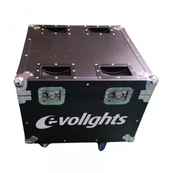 EVOLIGHTS GLACIER 18 CASE 4IN1 flight case solido per 4 test mobili