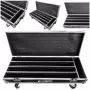 EVOLIGHTS GLAZE BAR CASE 4IN1 flight case solido per 4 Glaze Bar Fixtures